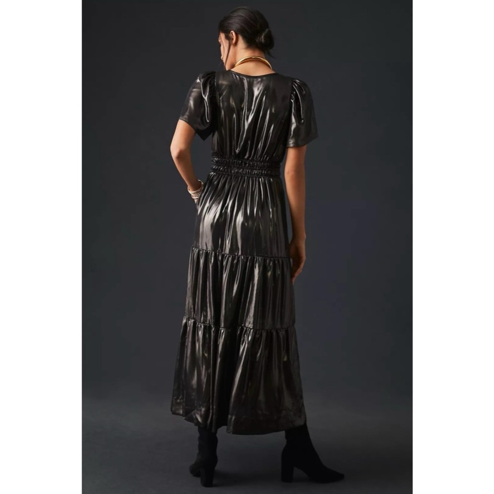 by Anthropologie The Somerset Maxi Dress Shine - Picture 3 of 12